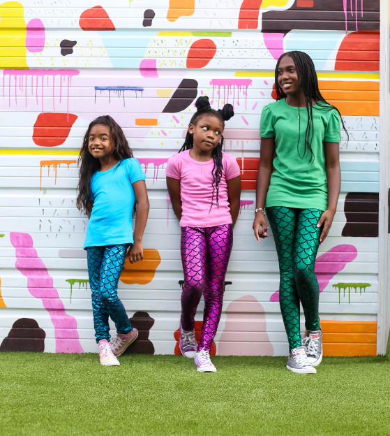 Girls Soft Cotton Short Sleeve Puff Tee | White