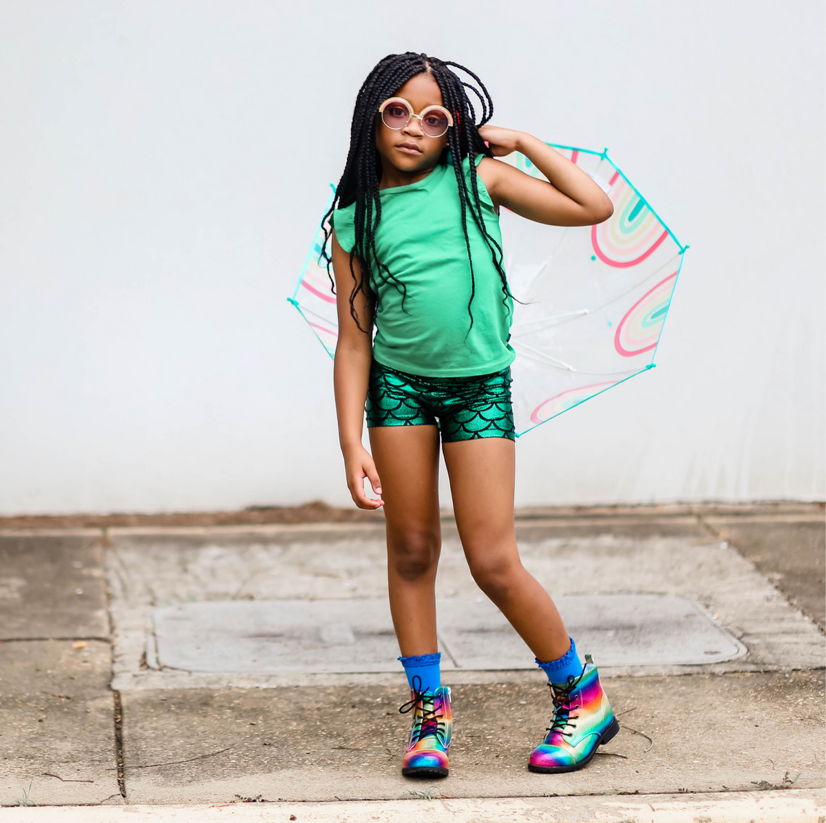 Girls Novelty Bike Shorts | Unicorn Dream