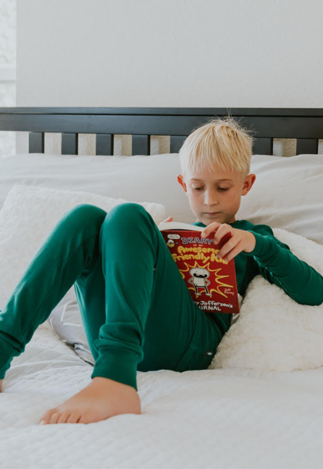 Boys and Girls Soft Organic Cotton Snug Fit Pajama Sets   | Smurf Blue