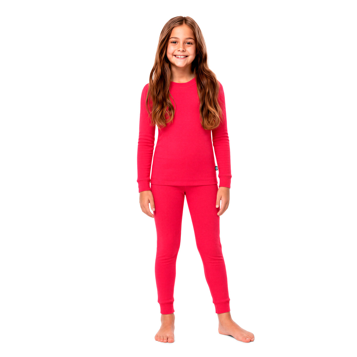 Boys and Girls Soft 100% Organic Cotton Snug Fit Pajama Sets | Candy Apple