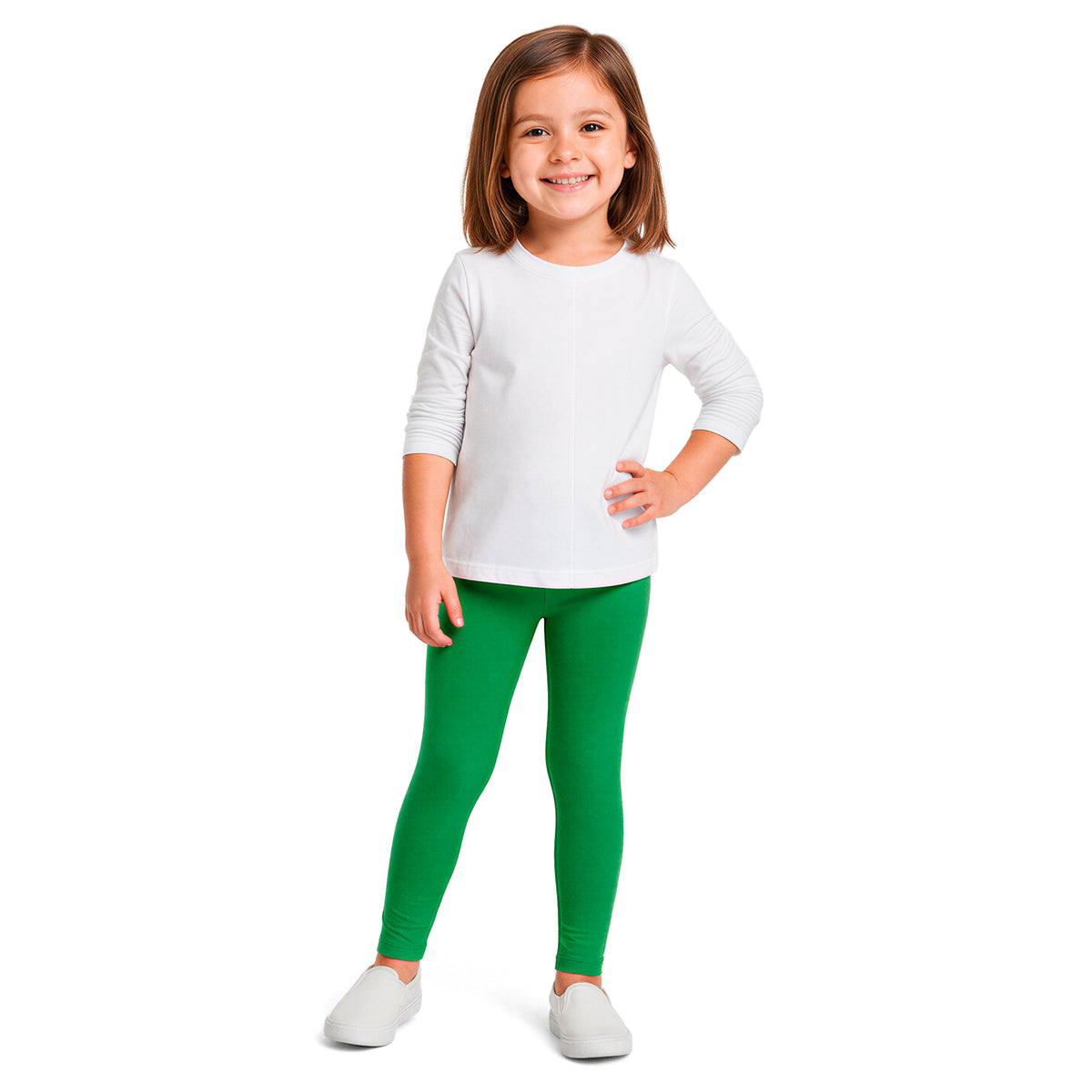 Girls Soft 100% Organic Cotton Leggings | Elf
