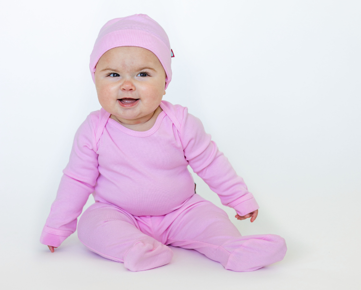 Super-Soft Organic Cotton Baby Rib Beanie Hat| Oatmeal