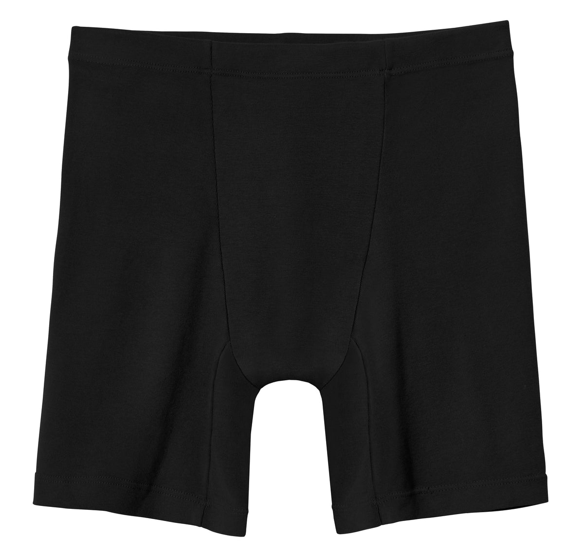 Boys Soft Organic Cotton Athletic Boxer Brief| Black
