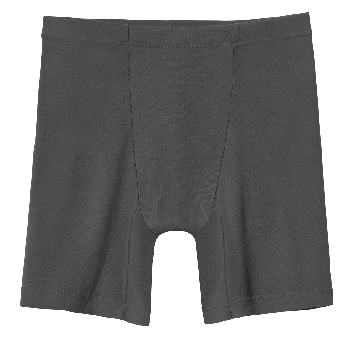 Boys Soft Organic Cotton Athletic Boxer Brief| Charcoal