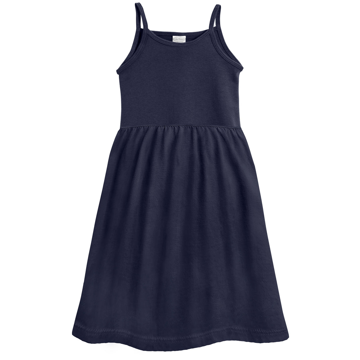 Soft Organic Cotton Empire Camisole Sundress | Navy