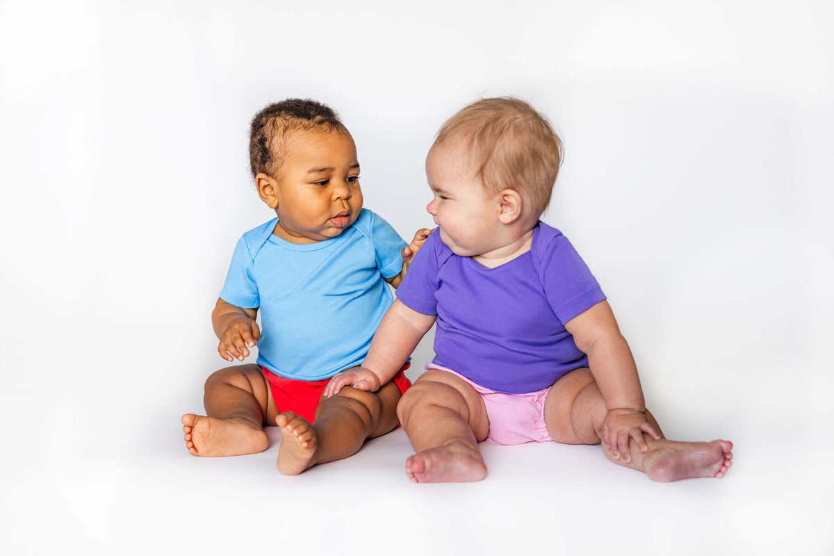 Boys and Girls Soft Cotton Diaper Cover 2-Pack | White/White