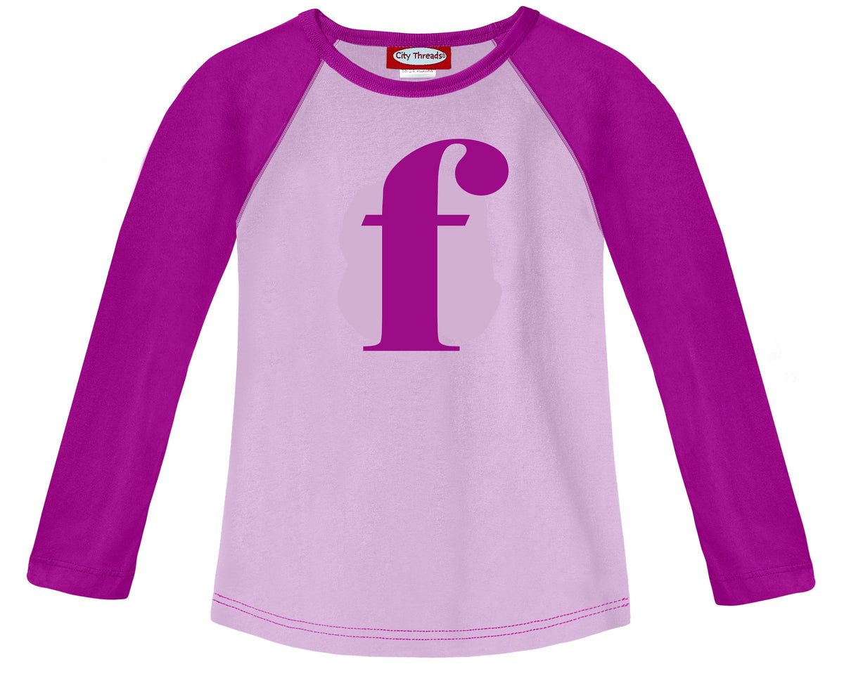 "F" Initial Tees