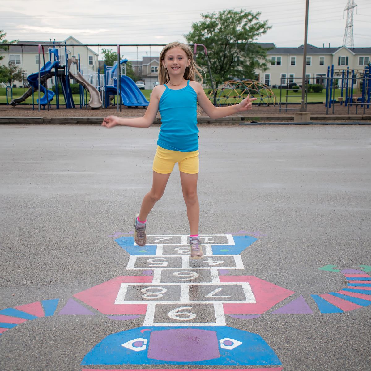 Girls Soft 100% Cotton Bike Shorts | Charcoal