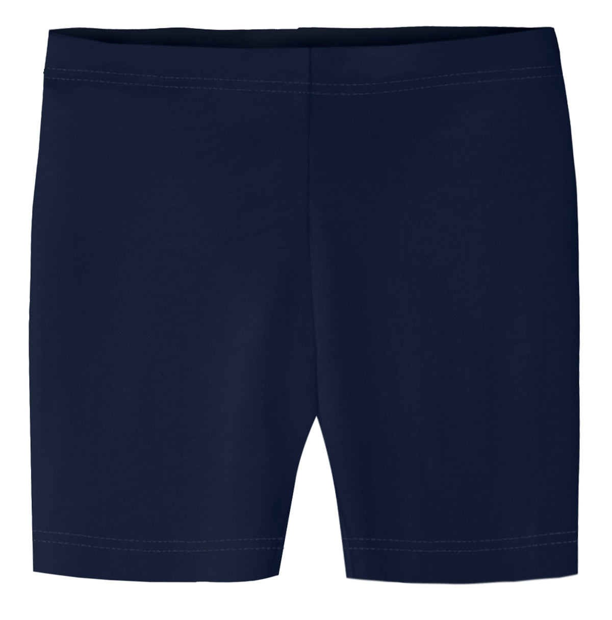 Girls Soft Organic Cotton Bike Shorts | Navy