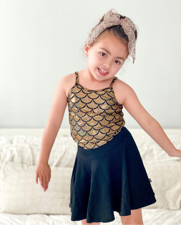 Girls Novelty Lined Camisole