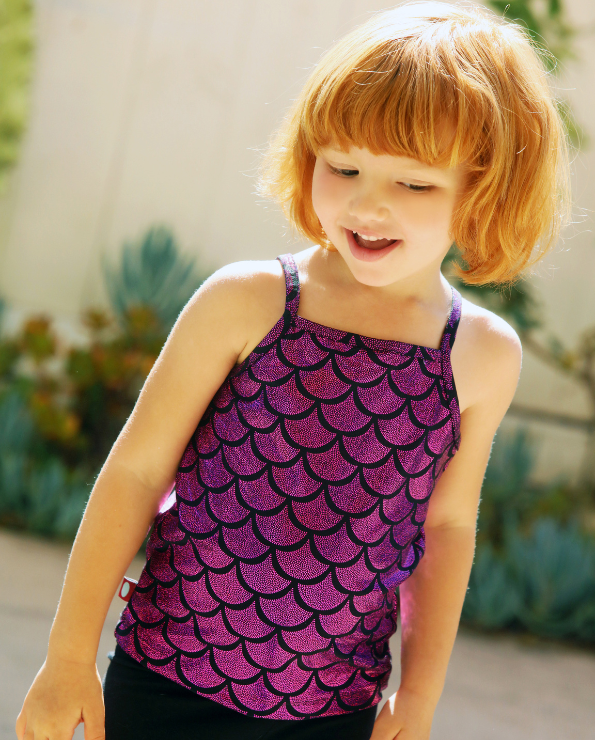 Girls Novelty Lined Camisole