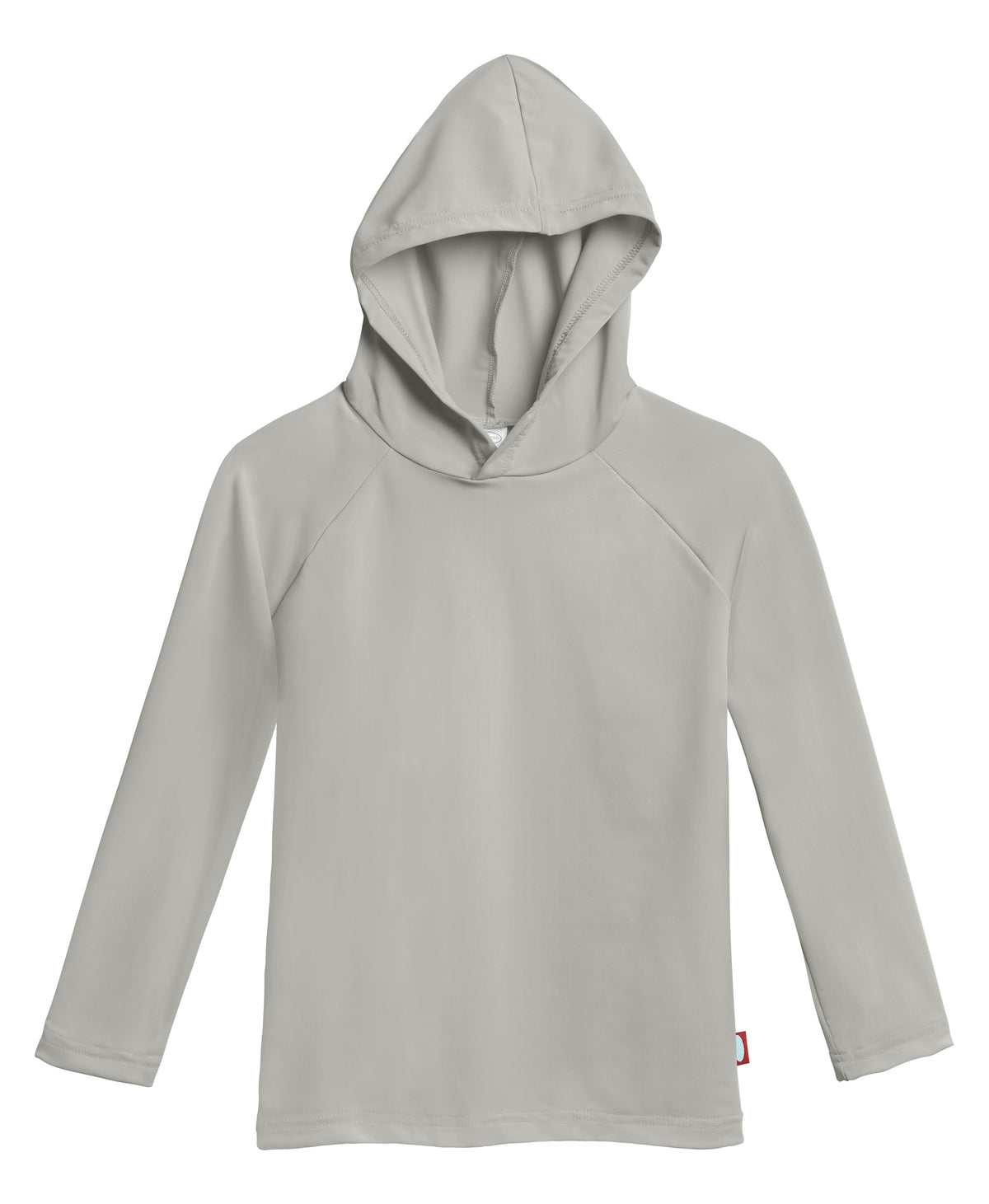 Unisex UPF 50+ Long Sleeve Hooded Rashguard | Medium Grey