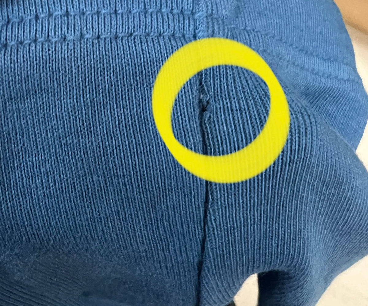 Boys Organic Boxer Briefs Seconds | Damage Black