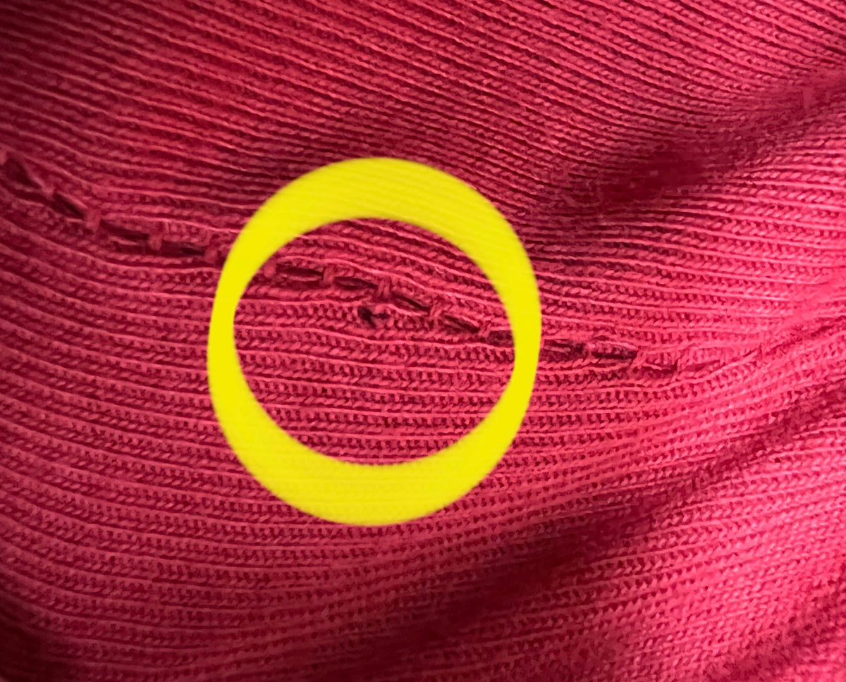 Girls Organic Briefs Seconds | Damage Fuchsia