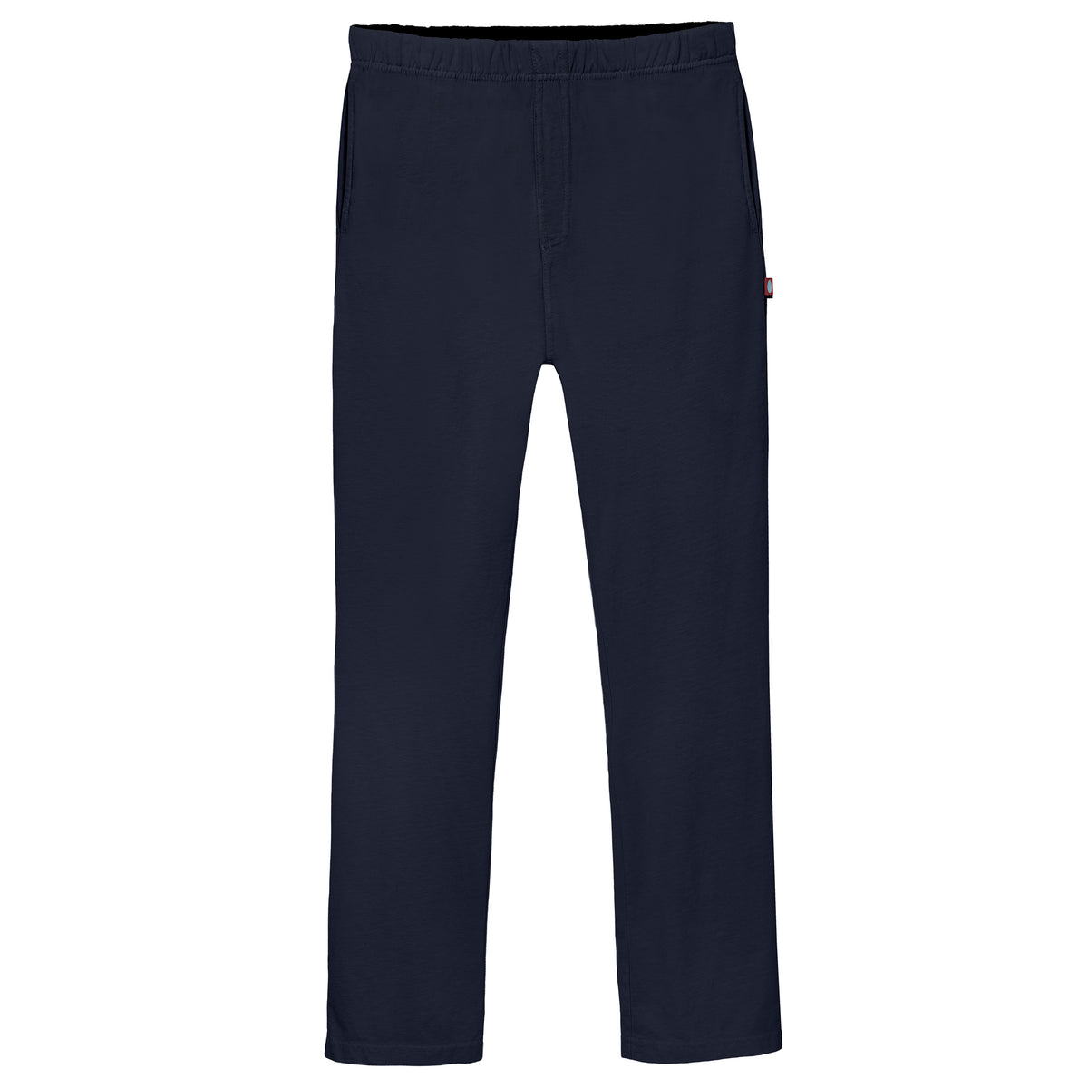 Men's Soft 100% Cotton Athletic Everyday Lounge Pocket Pant | Dark Navy