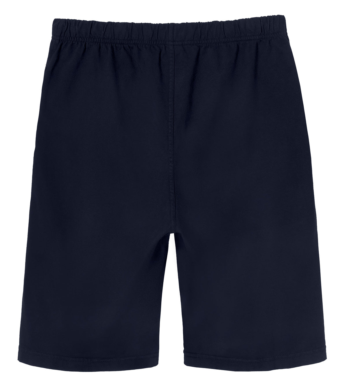 Men's Soft 100% Cotton Athletic Workout Lounge Pocket Shorts | Dark Navy