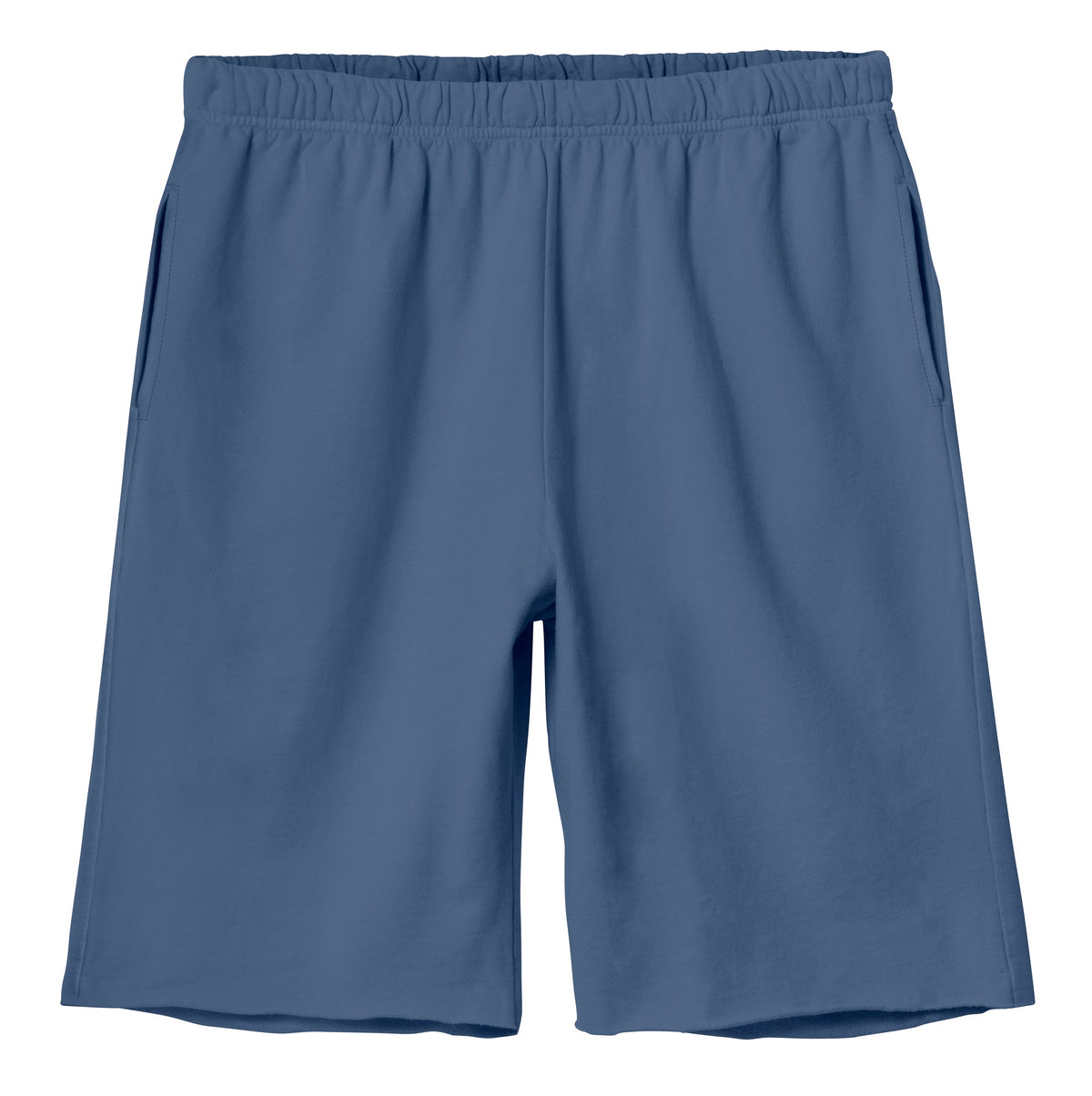 The Softest Men's 100% Cotton Fleece Athletic Short | Denim Blue