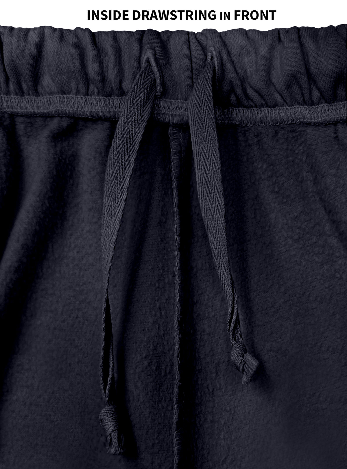 The Softest Mens Cotton Fleece Short | Dark Navy