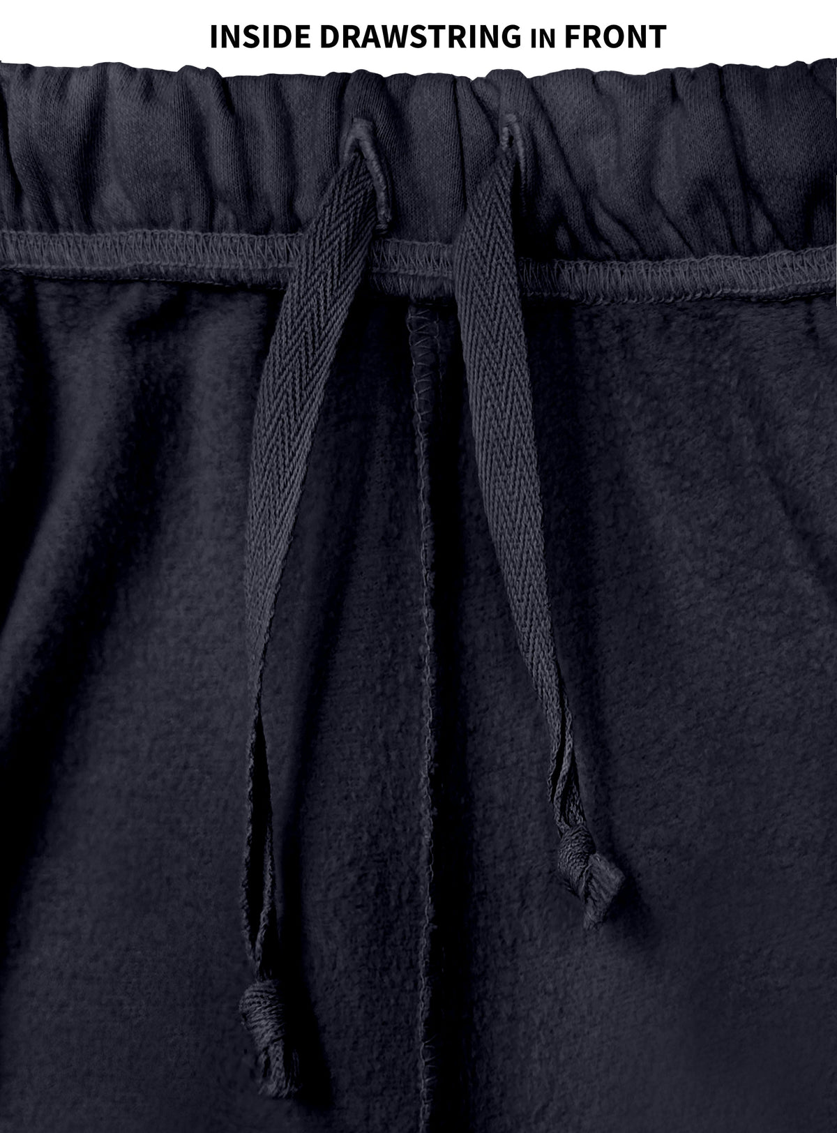 The Softest Men's 100% Cotton Fleece Athletic Short | Dark Navy