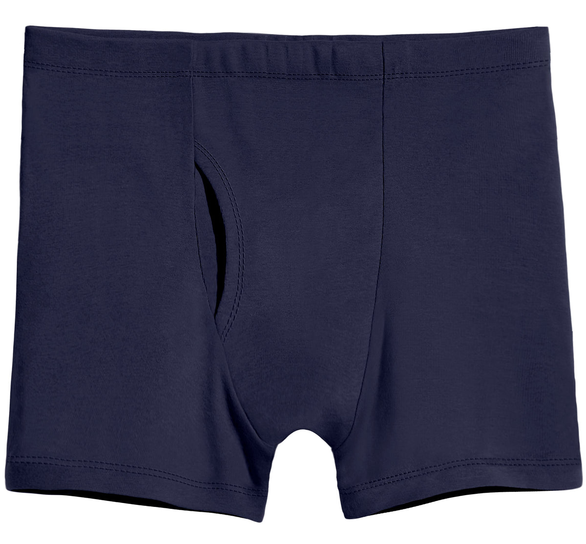Men's Soft 100% Organic Cotton Boxer Briefs | Navy
