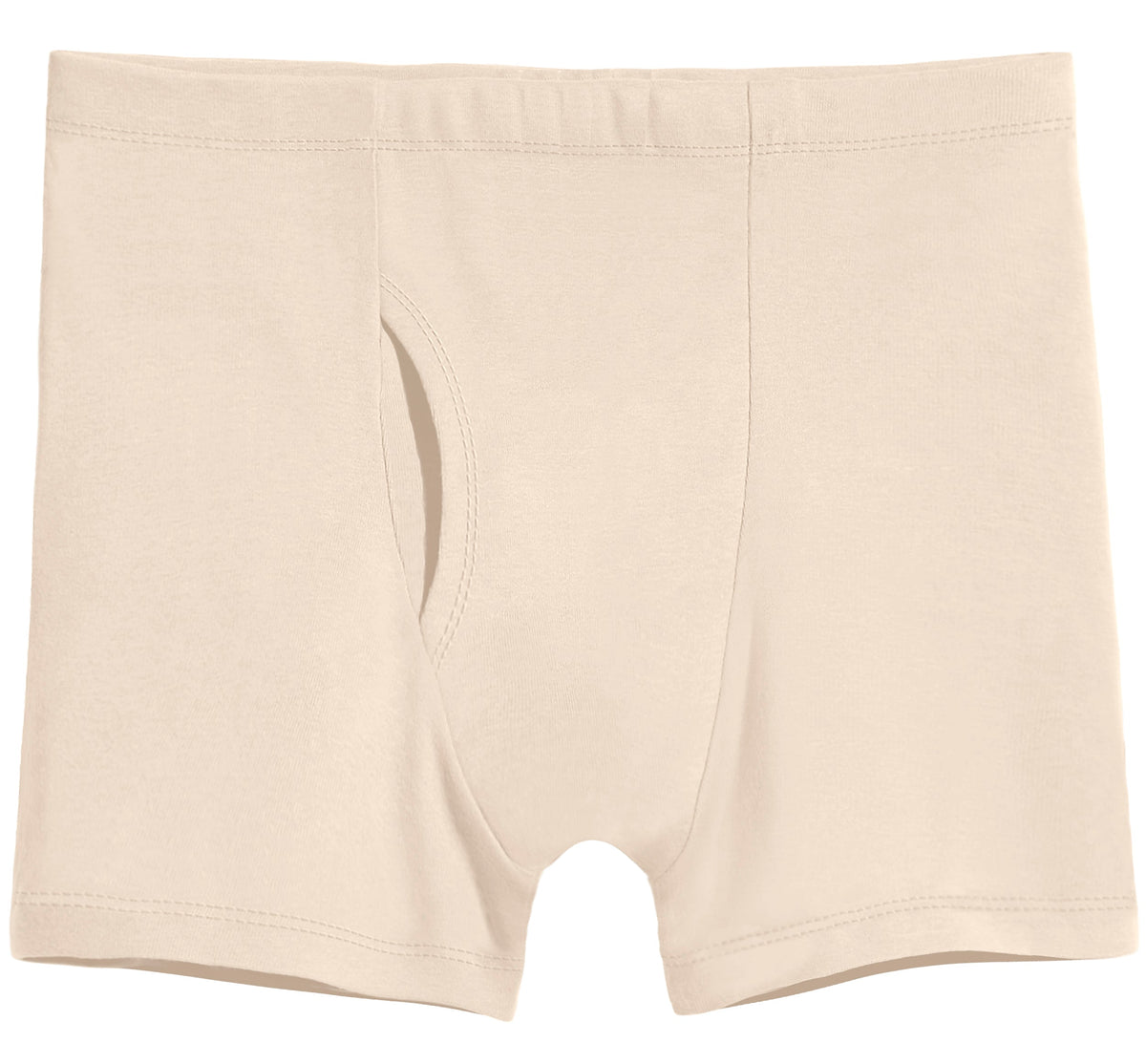 Men's Soft 100% Organic Cotton Boxer Briefs | Oatmeal