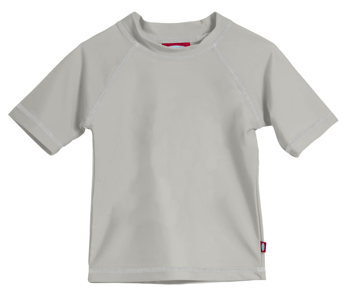 Boys UPF 50+ Short Sleeve Rashguard | Medium Grey