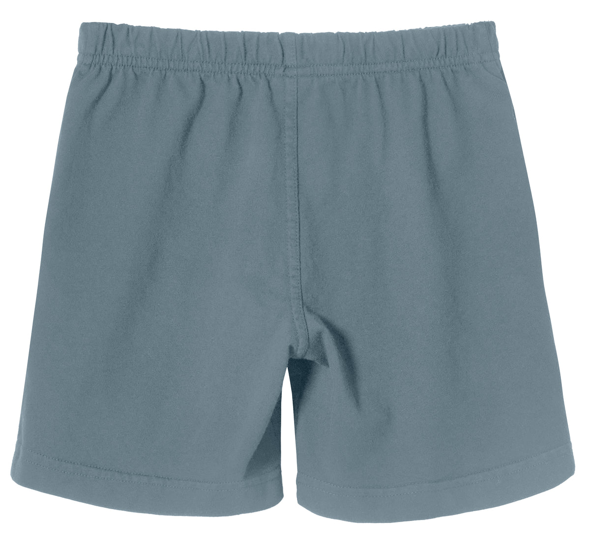 Boys Soft Cotton UPF 50+ Above-Knee Side Pocket Shorts | Concrete