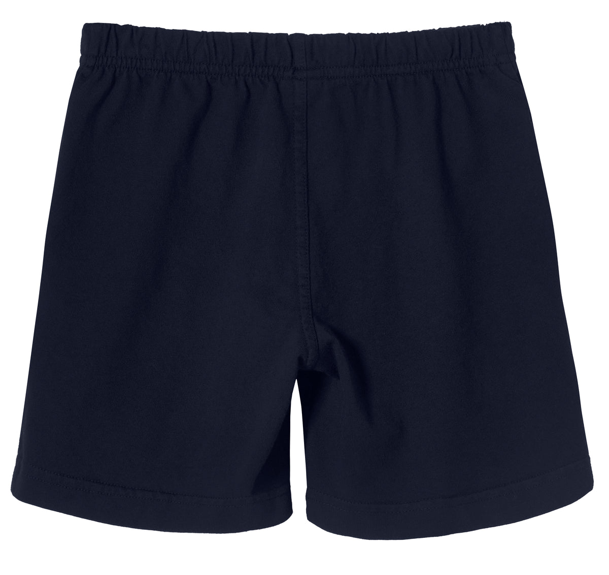 Boys Soft Cotton UPF 50+ Above-Knee Side Pocket Shorts | Dark Navy