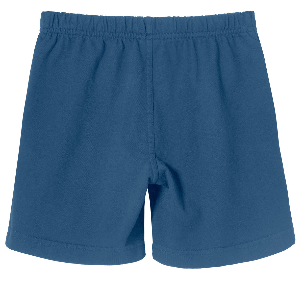 Boys Soft Cotton UPF 50+ Above-Knee Side Pocket Shorts | Smurf