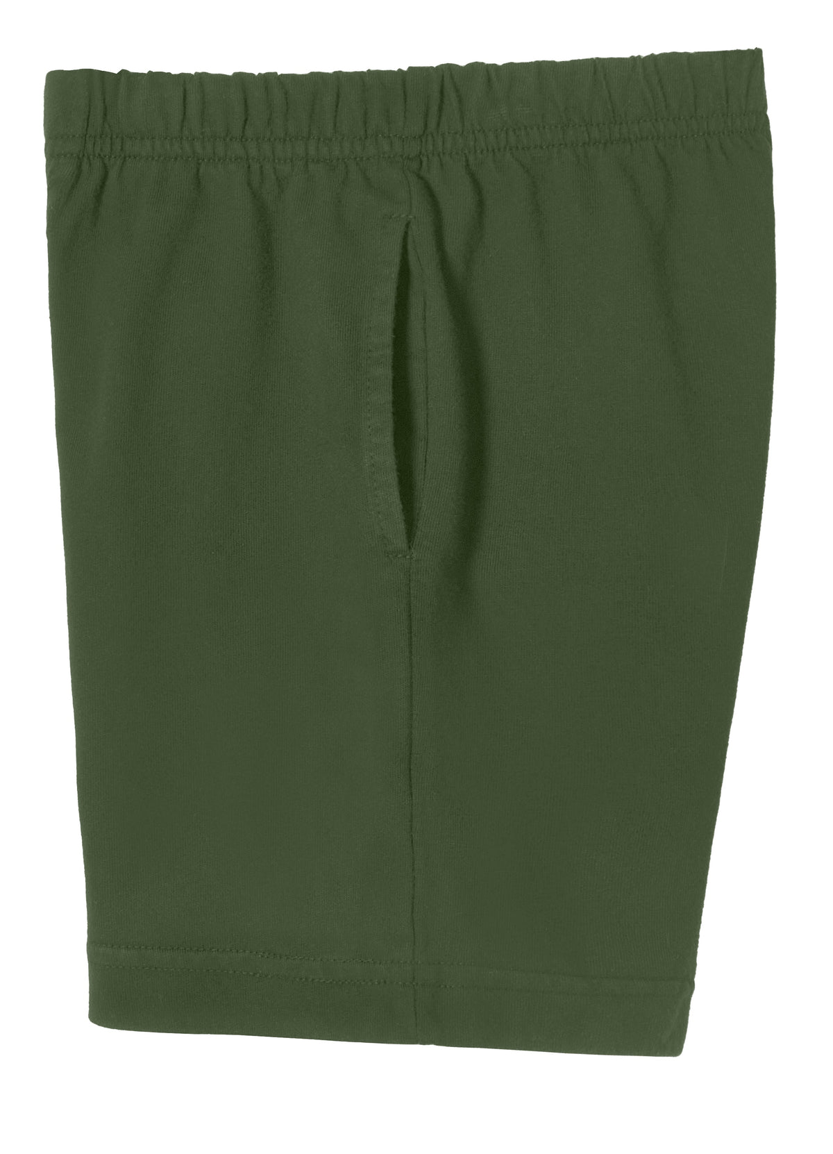 Boys Soft Cotton UPF 50+ Above-Knee Side Pocket Shorts | Turtle