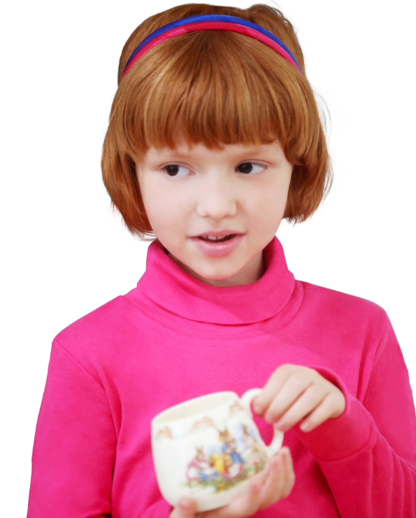 Boys and Girls Soft Cotton Turtleneck | Crayon Blue