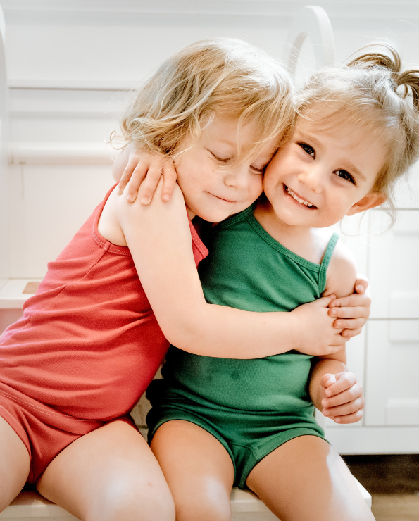 Girls Cotton "Boy Shorts" Underwear | White