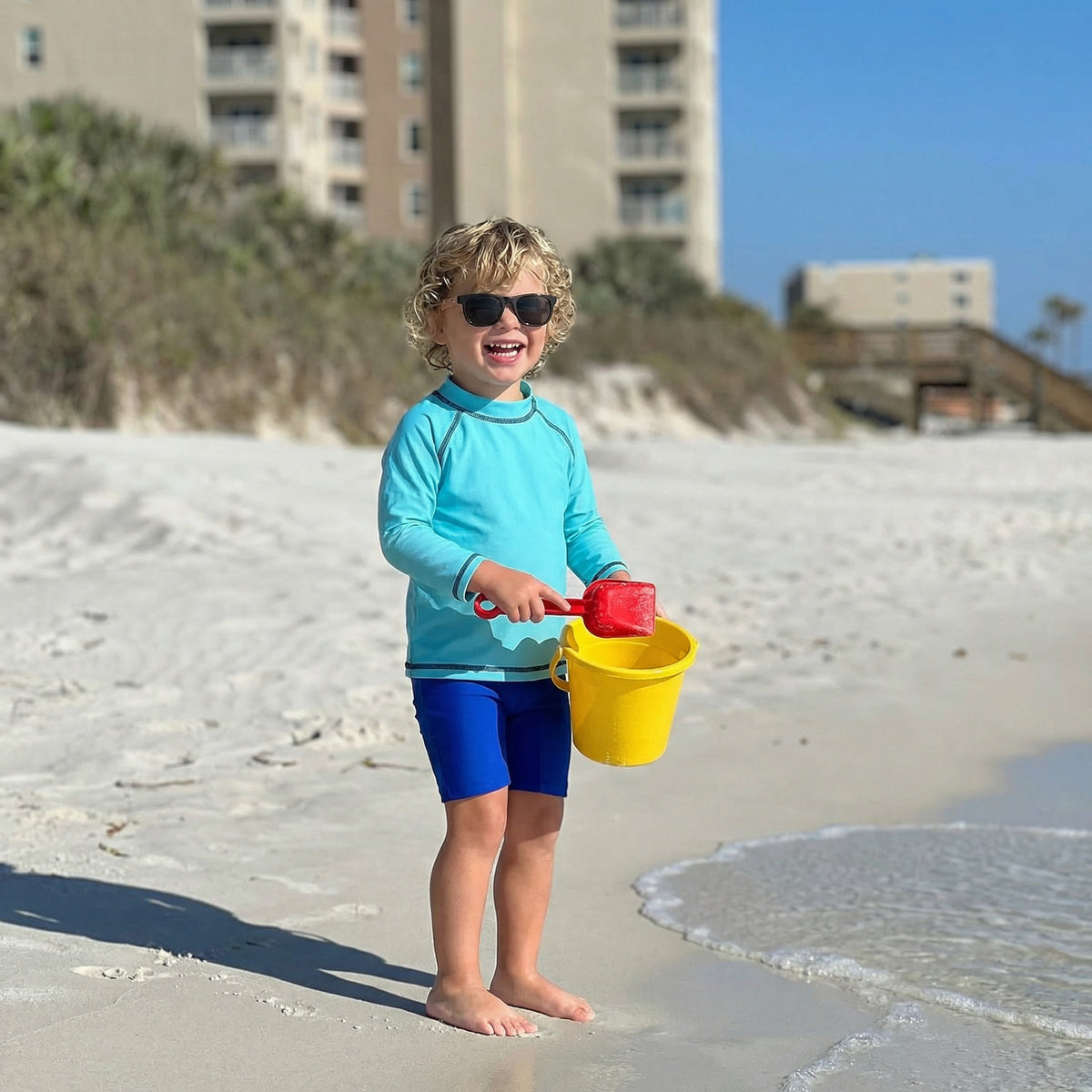 Unisex UPF 50+ Swim Jammer | Royal Blue
