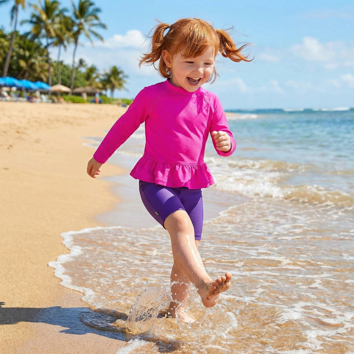 Unisex UPF 50+ Swim Jammer | Royal Blue