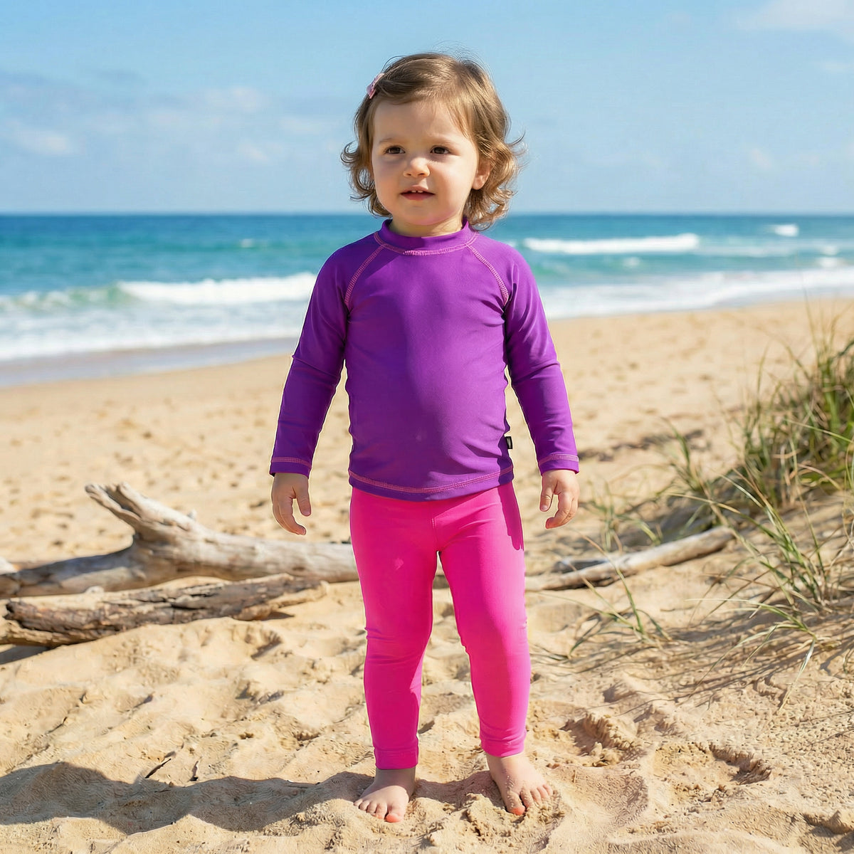 Unisex UPF 50+ Swim Leggings | Royal Blue