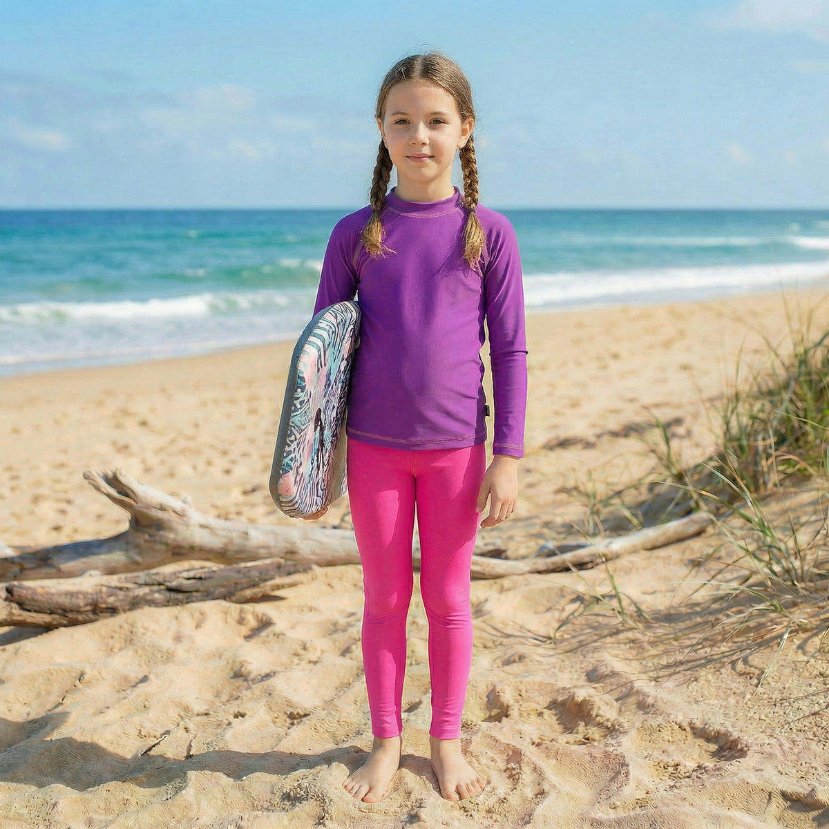 Unisex UPF 50+ Swim Leggings | Royal Blue