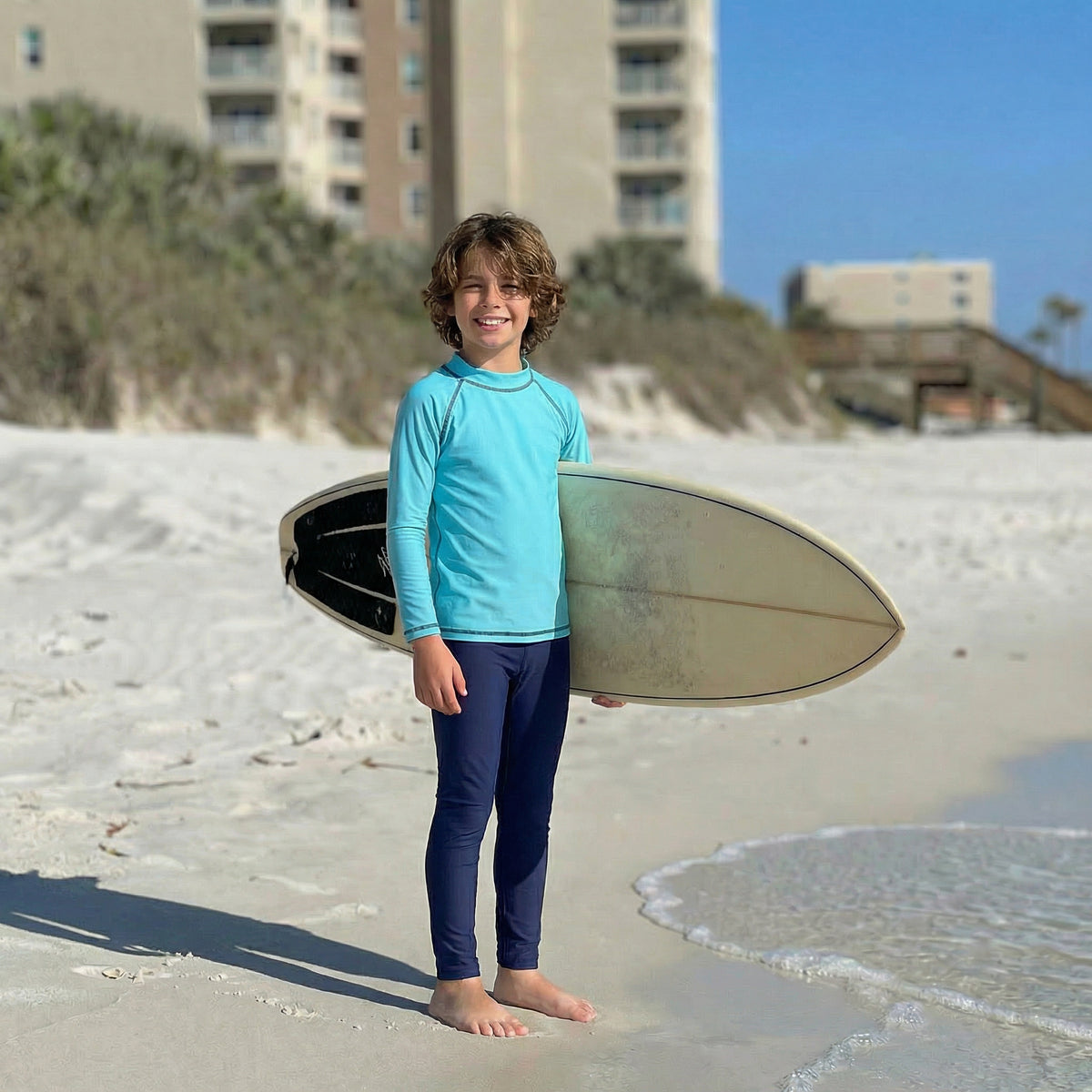 Unisex UPF 50+ Swim Leggings | Royal Blue