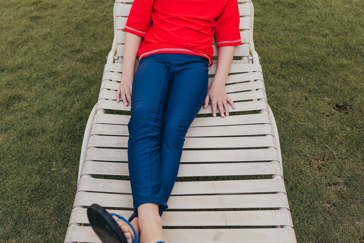 Unisex UPF 50+ Swim Leggings | Hot Pink