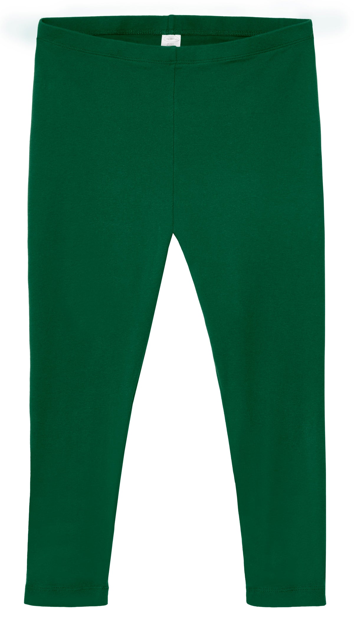 Women's 100% Cotton Soft Capri Leggings | Forest Green