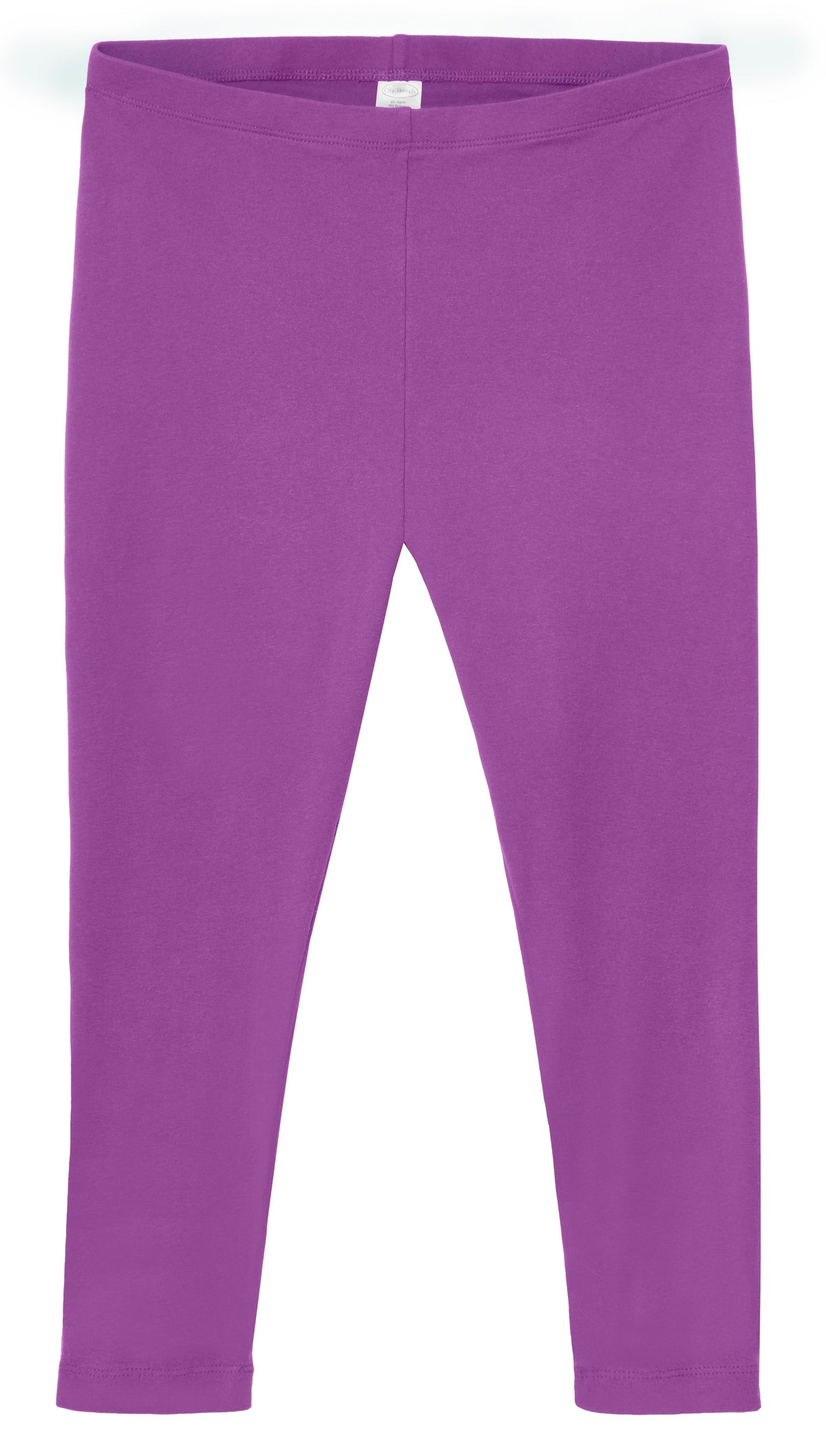 Women's 100% Cotton Soft Capri Leggings | Plum