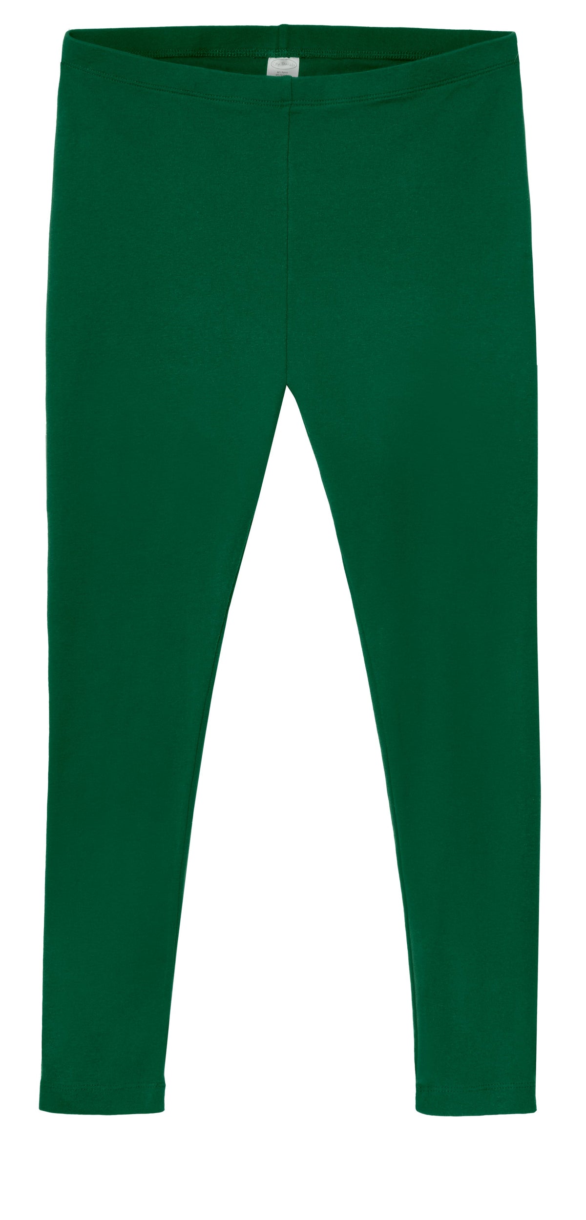 Women's Soft 100% Cotton Petite Leggings | Forest Green