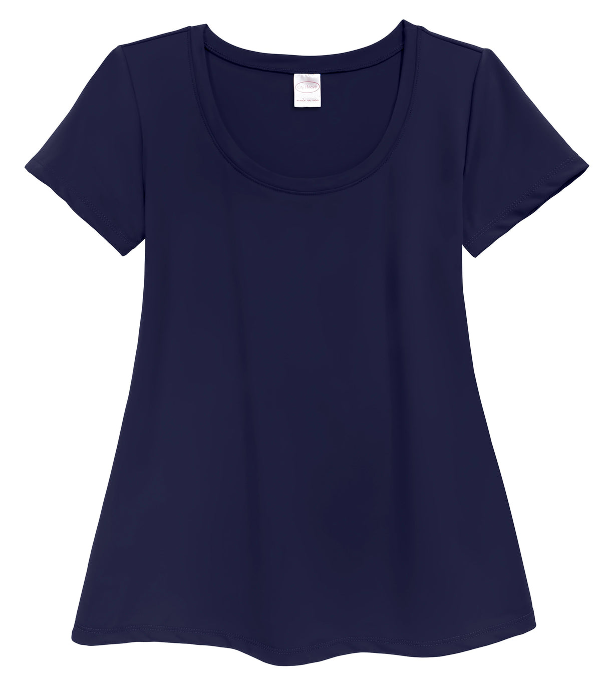 Women's UPF 50+ Short Sleeve Flowy Rashguard | Navy