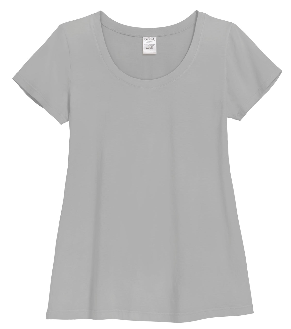 Women's Soft Supima Cotton Short Sleeve Everyday Comfy Crew Tee | Road