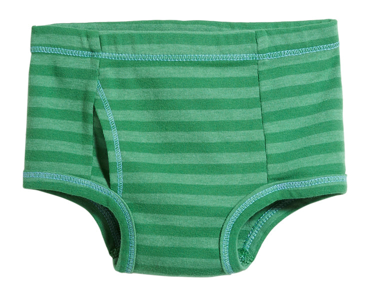 Boys Striped Briefs-Seconds| Damage - Elf Green