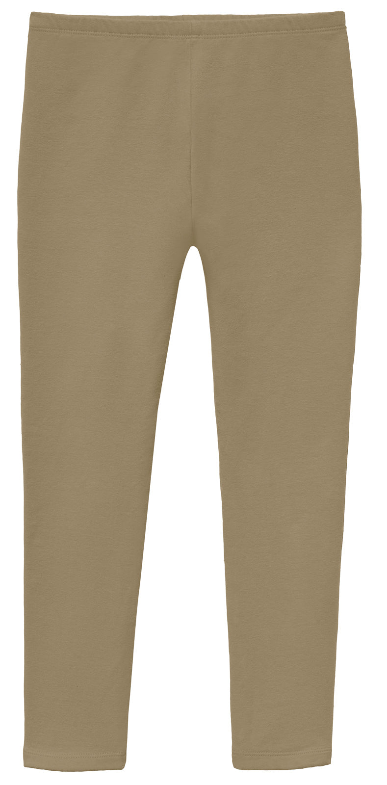 Soft Fleece Stretch Leggings| Dark Khaki