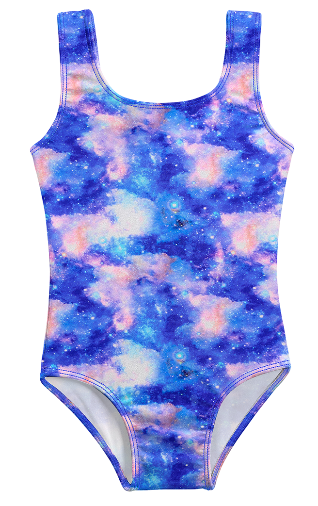 Girls UPF 50+ One Piece Swimsuit | Galaxy Swim