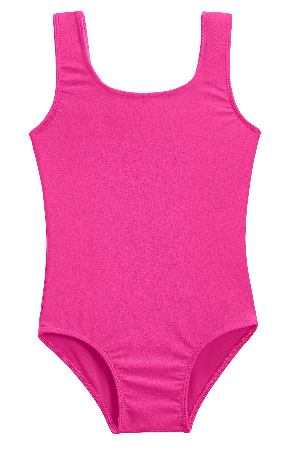 Girls UPF 50+ One Piece Swimsuit | Hot Pink