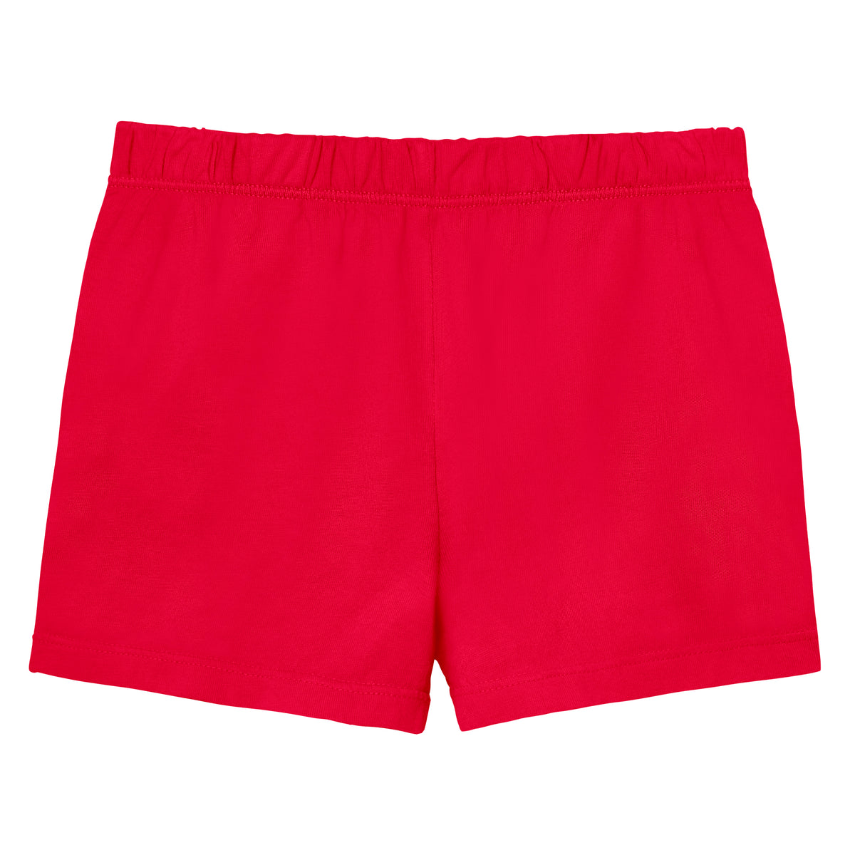 Girls Soft Cotton UPF 50+ Jersey Pocket Shorts | Candy Apple