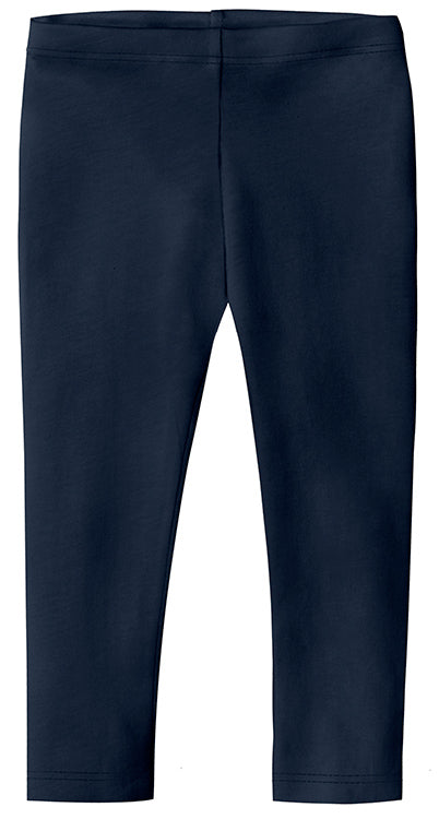 SALE - CCAPRI - COTTON LYCRA CAPRI LEGGINGS/TIGHTS - NAVY