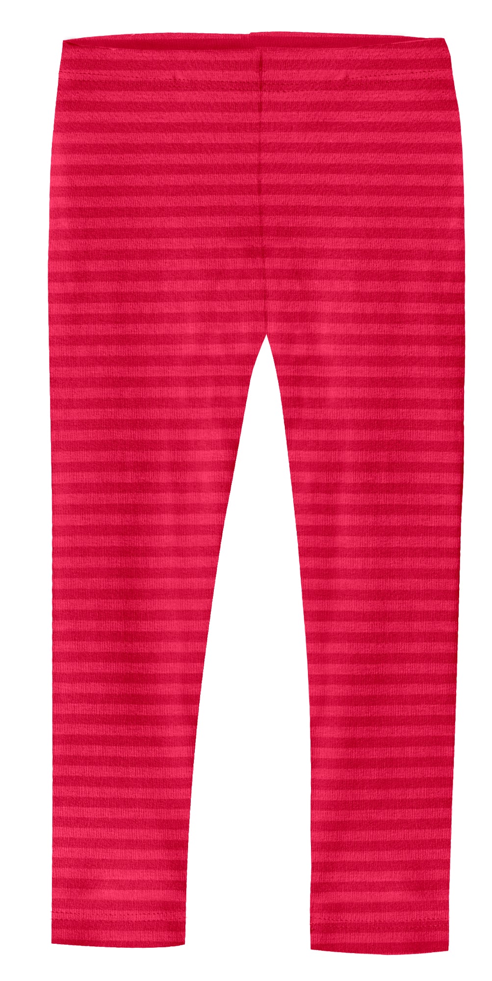 Girls Soft Stripe Leggings | Candy Apple